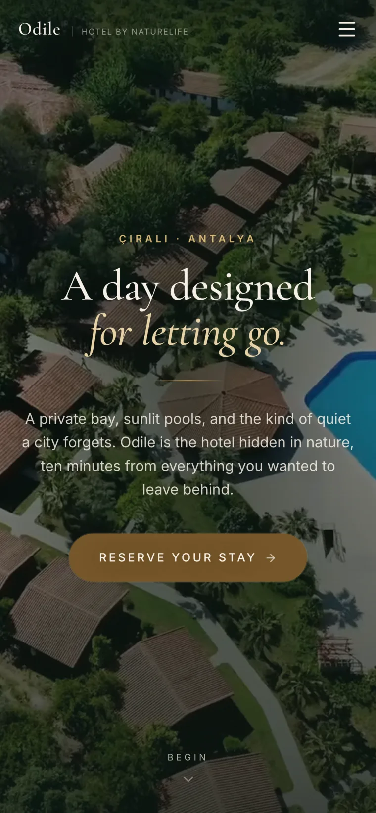 odilehotel.com on mobile