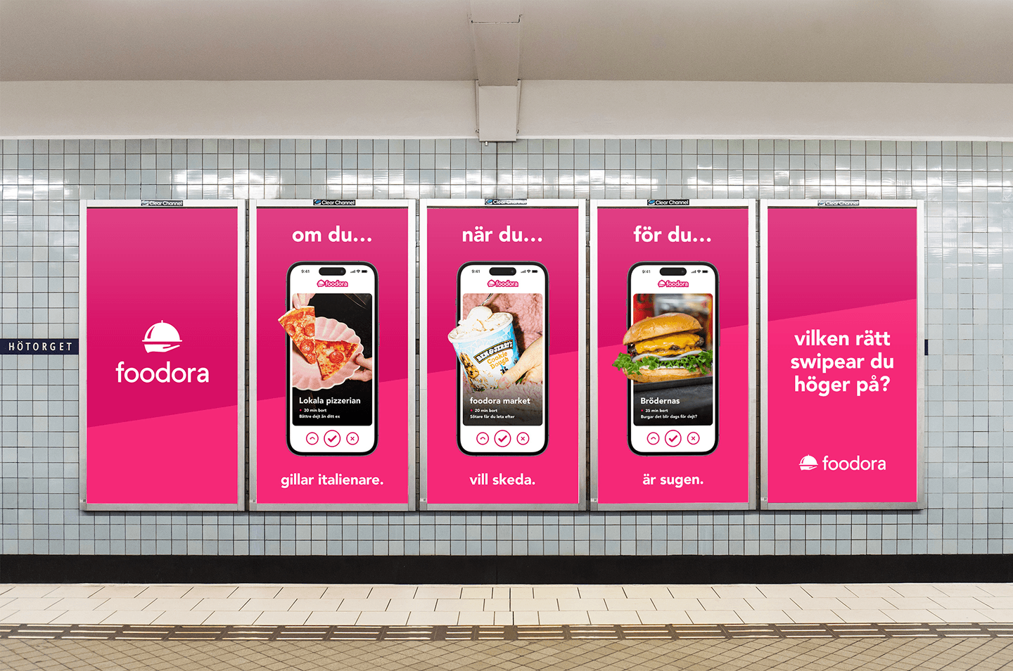 Foodora project shot 1